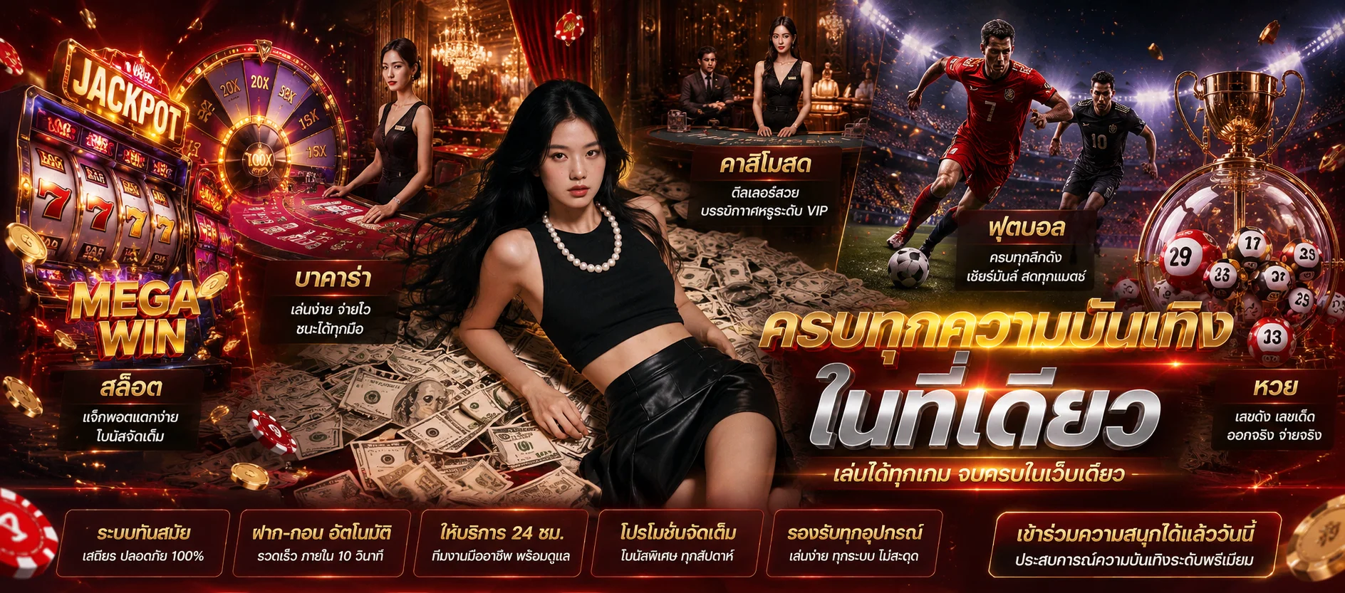 รวมค่ายสล็อตและคาสิโนสดใน MVP369